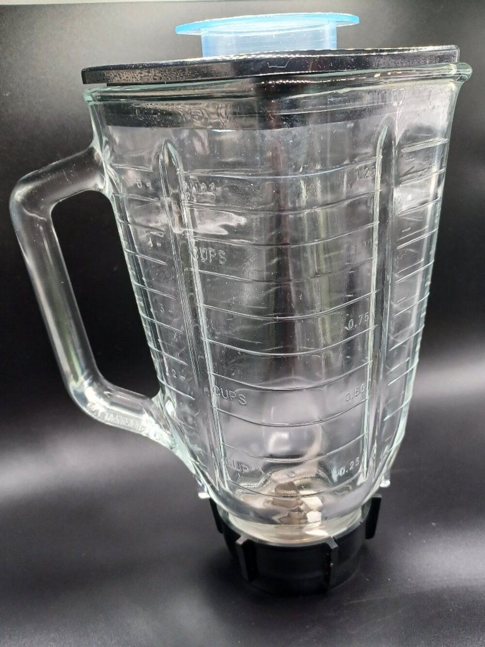 Vintage Original Oster Glass Jar with Square top 5 cup for Osterizer Blenders